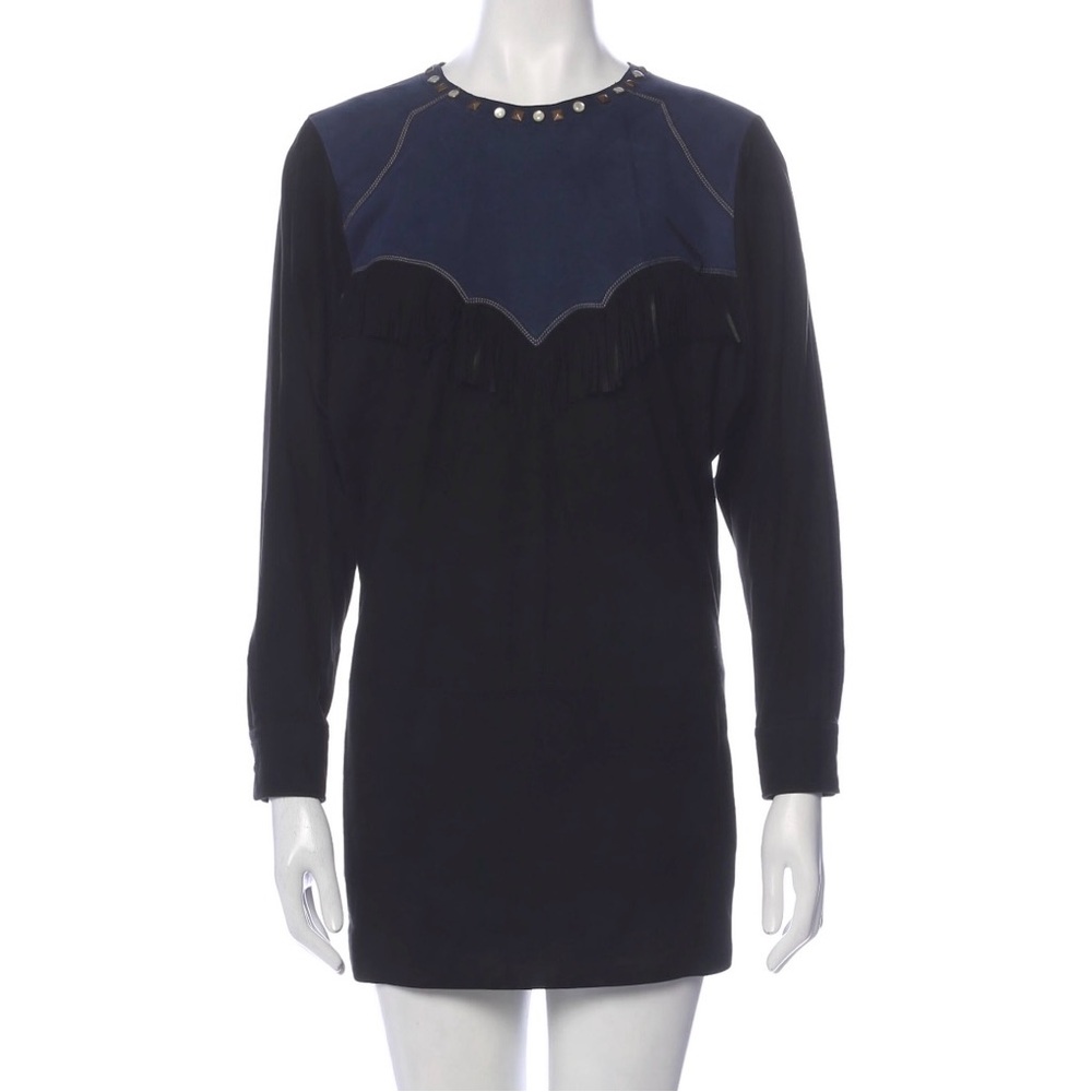 EUC Isabel Marant Goat Leather Dress 38